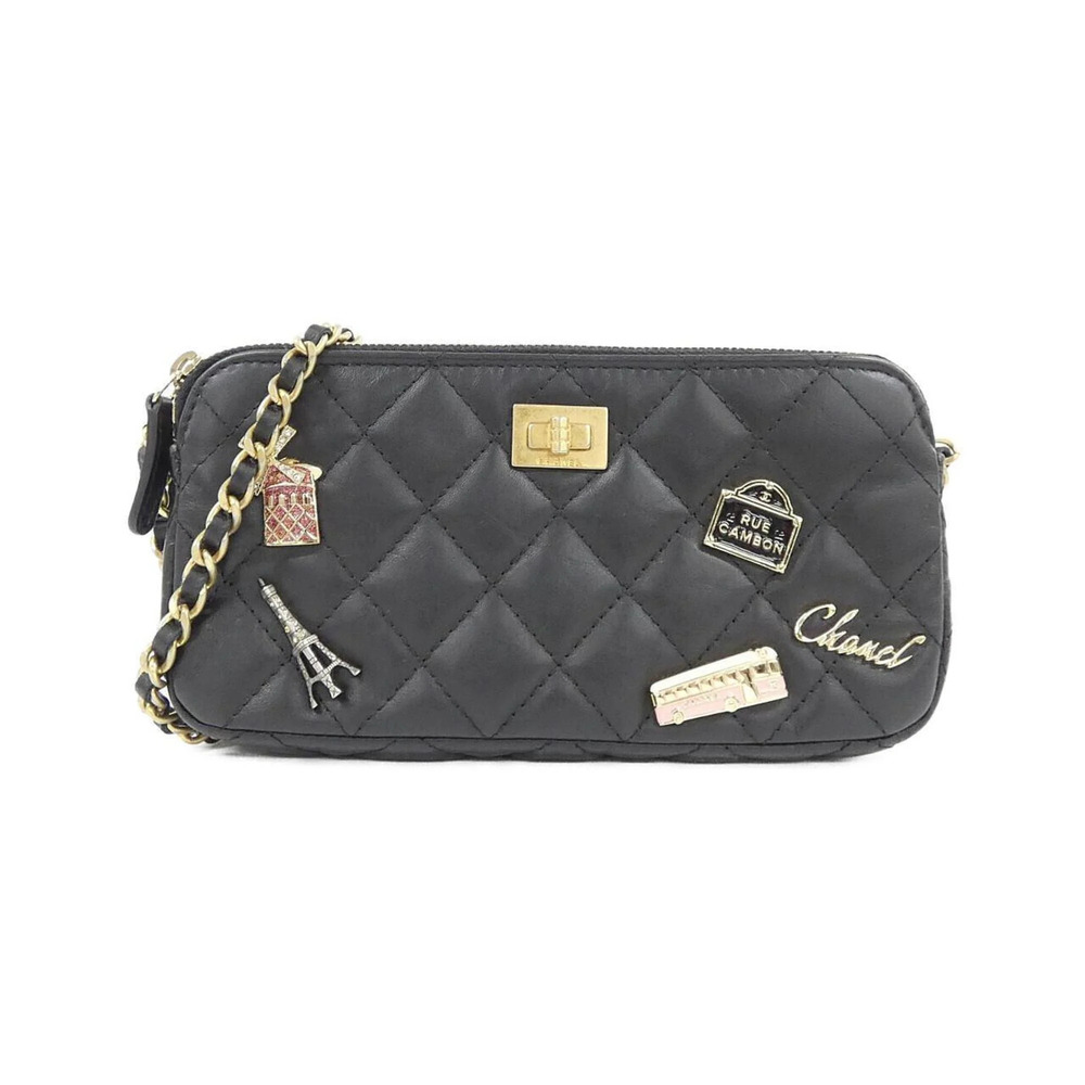CHANEL Authentic Black Wallet